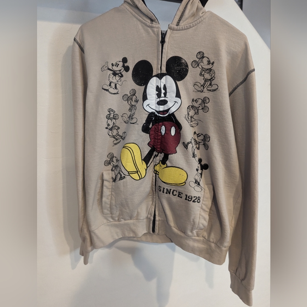 Disney Zip Up Jacket Size MENS Small